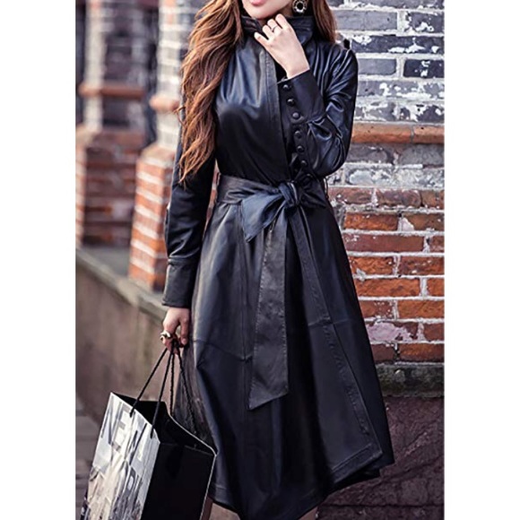 Lai Meng Five Cats Trench Coat NWOT - Picture 3 of 7